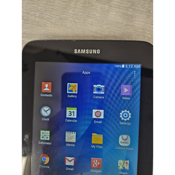 Samsung Galaxy Tab E Lite SM-T113 Black Android Tablet Tablet Only - Picture 2 of 8